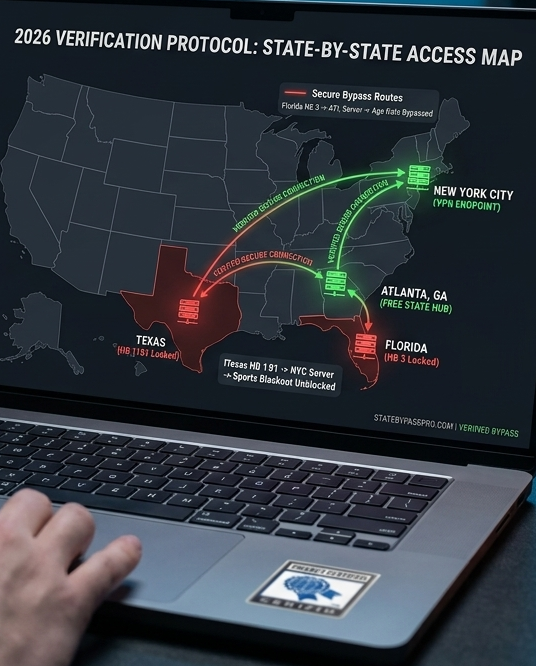 Infographic on how to bypass state internet laws 2026