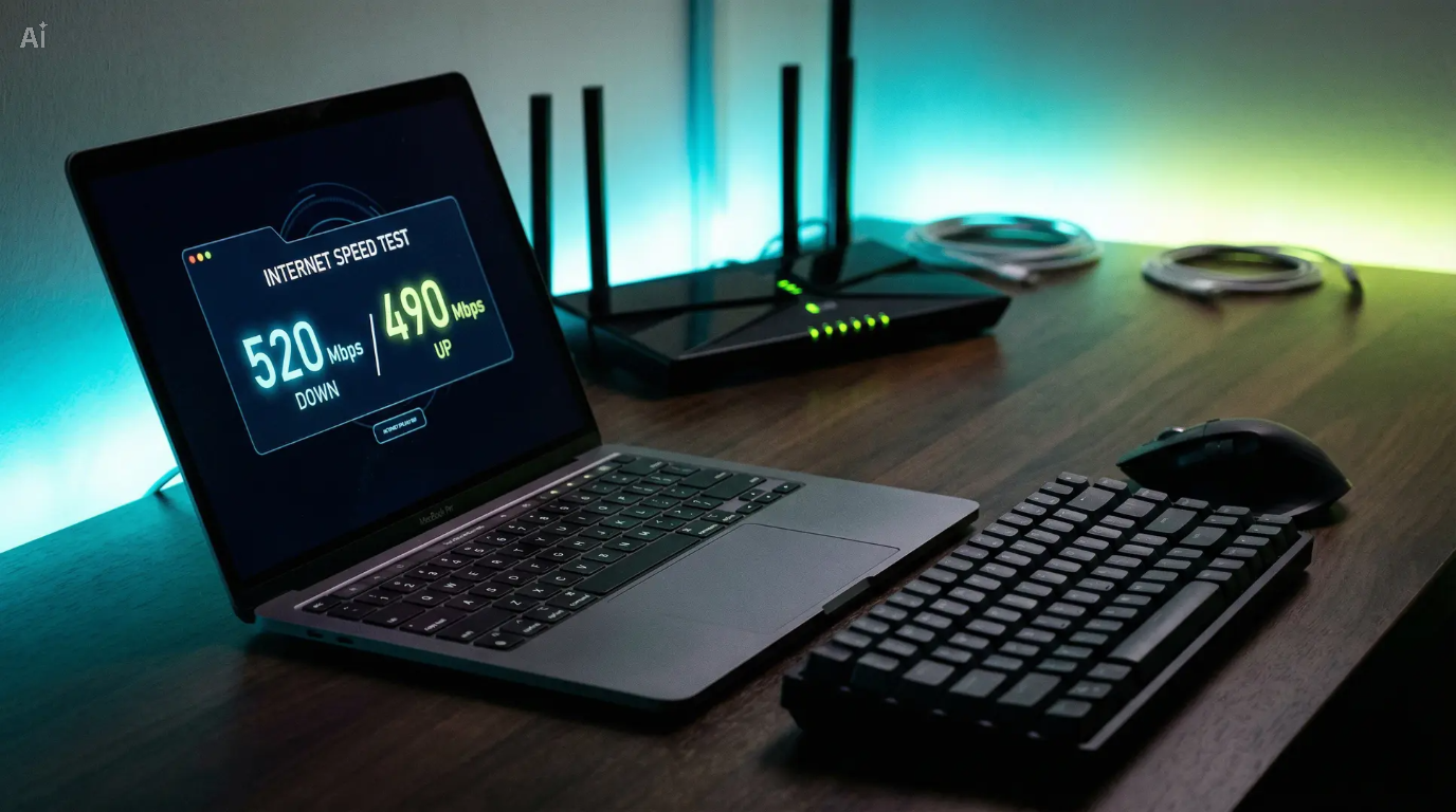 A focused StateBypassPro team member analyzing data graphs as part of our rigorous 2026 VPN testing methodology.